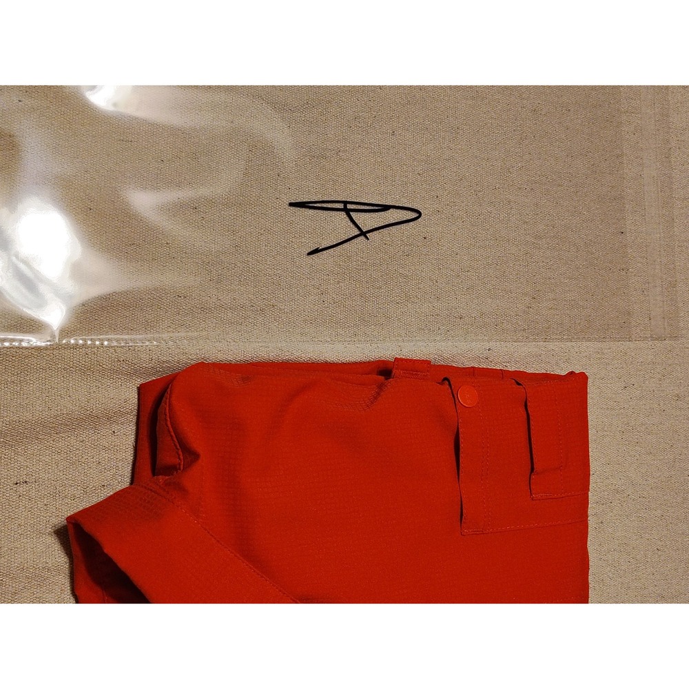 Columbia PFG Mens XL Orange Short Sleeve Fishing Shirt Omni-Shade Ripstop Vent - Picture 9 of 9